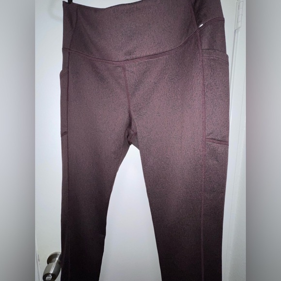 Mondetta burgundy leggings- size L New without - Picture 7 of 8